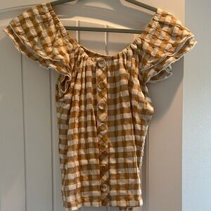 Matilda Jane Gingham blouse